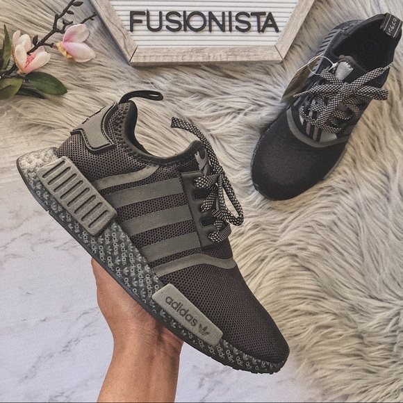 NWT 🍭 Rare Adidas NMD R1 Black Special Edition - Picture 2 of 10